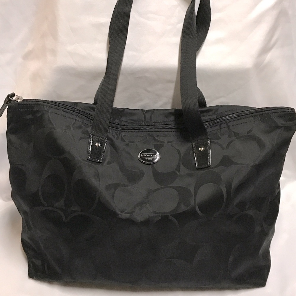 Coach Black Travel Bag